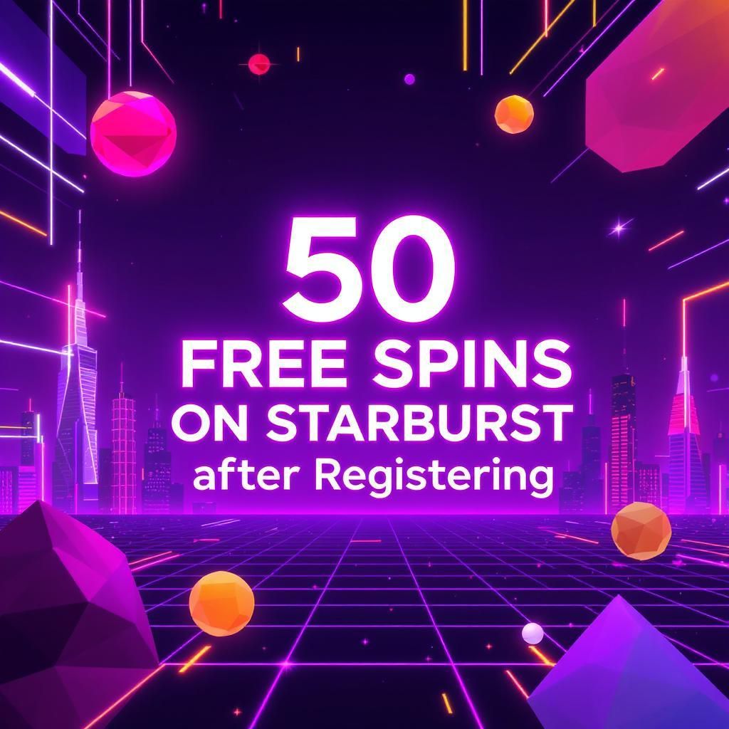 50 Free Spins on Starburst